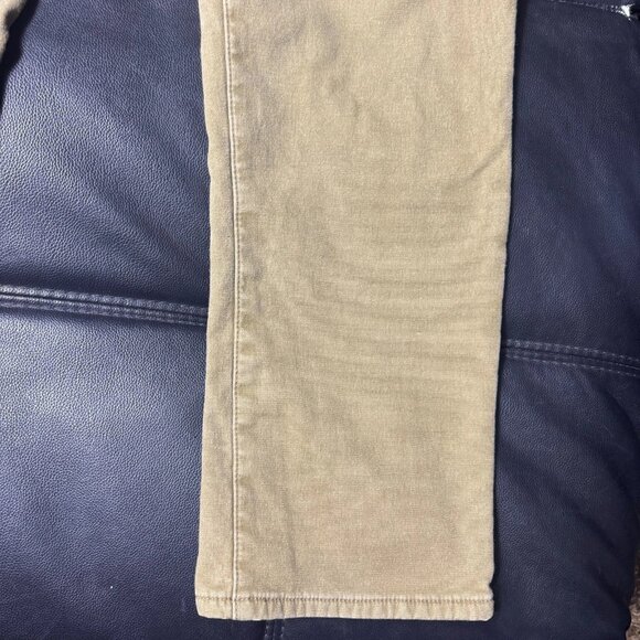 Weatherproof Vintage Men's Pants Brown Fleece Lined Stretch Regular Fit W40 L32 - Picture 13 of 16